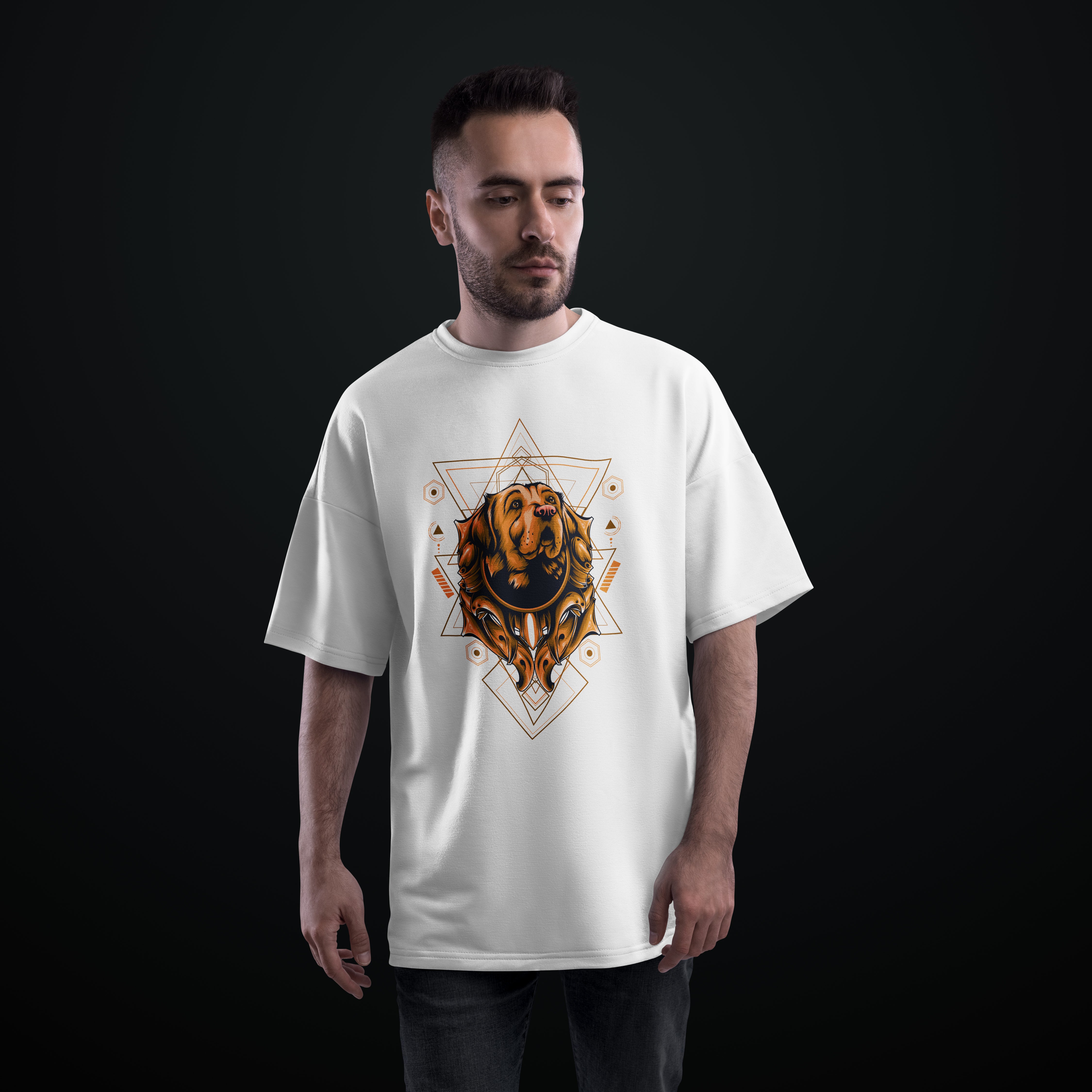 Sacred Dog Oversized T-Shirt